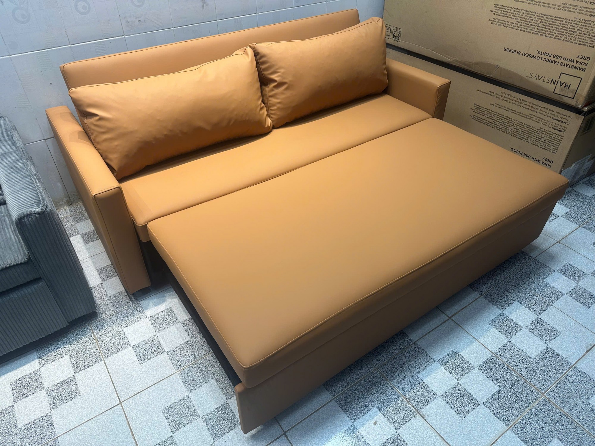 SOFA DA NÂU BÒ - ảnh 2